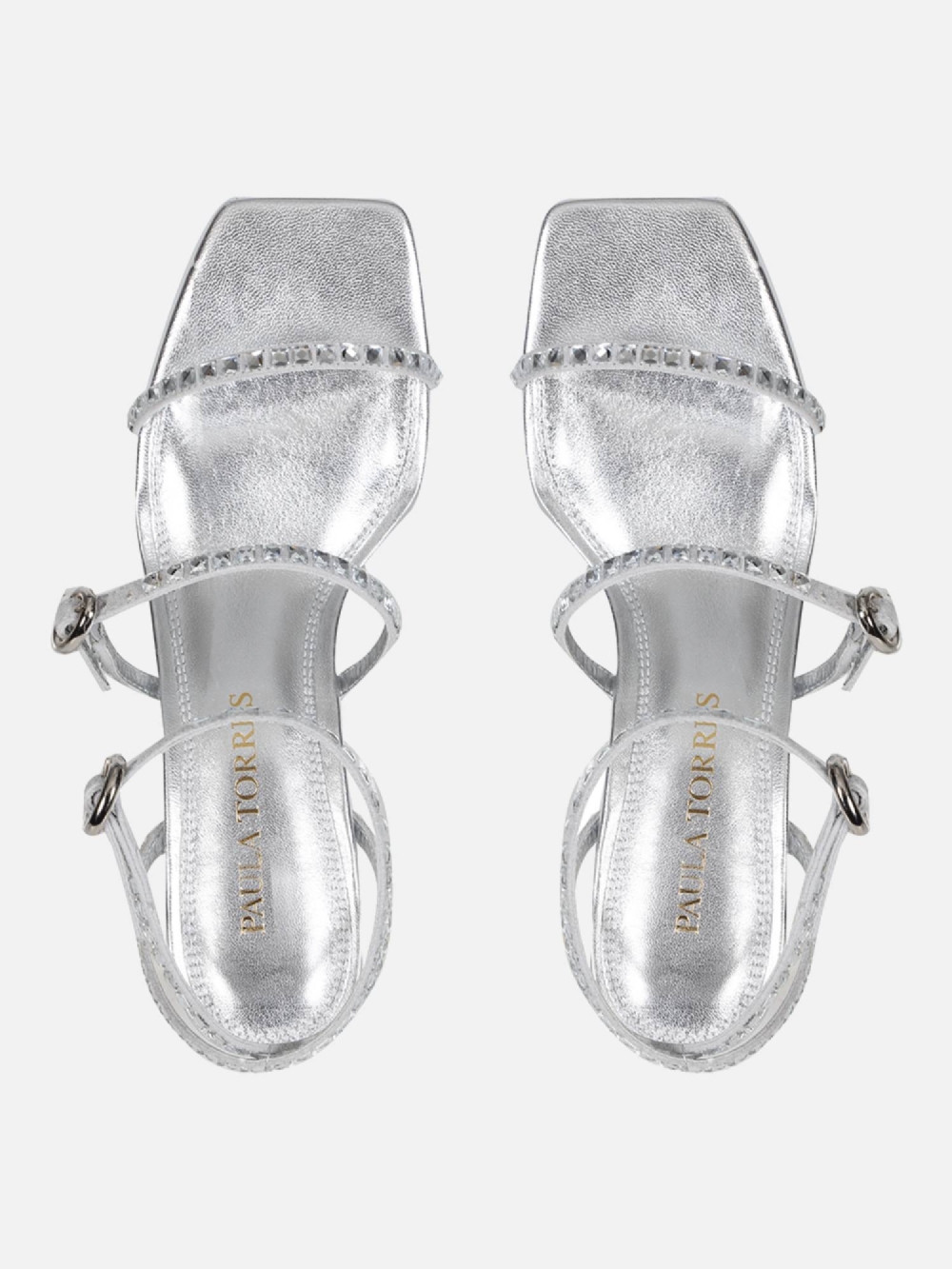 Sandália Giulia Prata