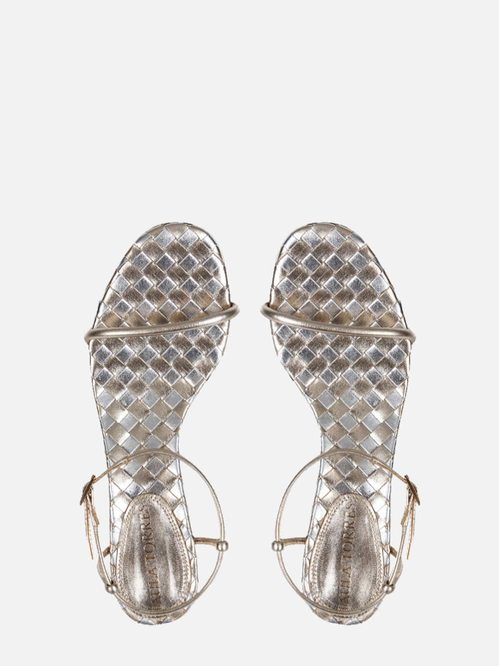 SANDÁLIA GAYA SATURNO E PRATA