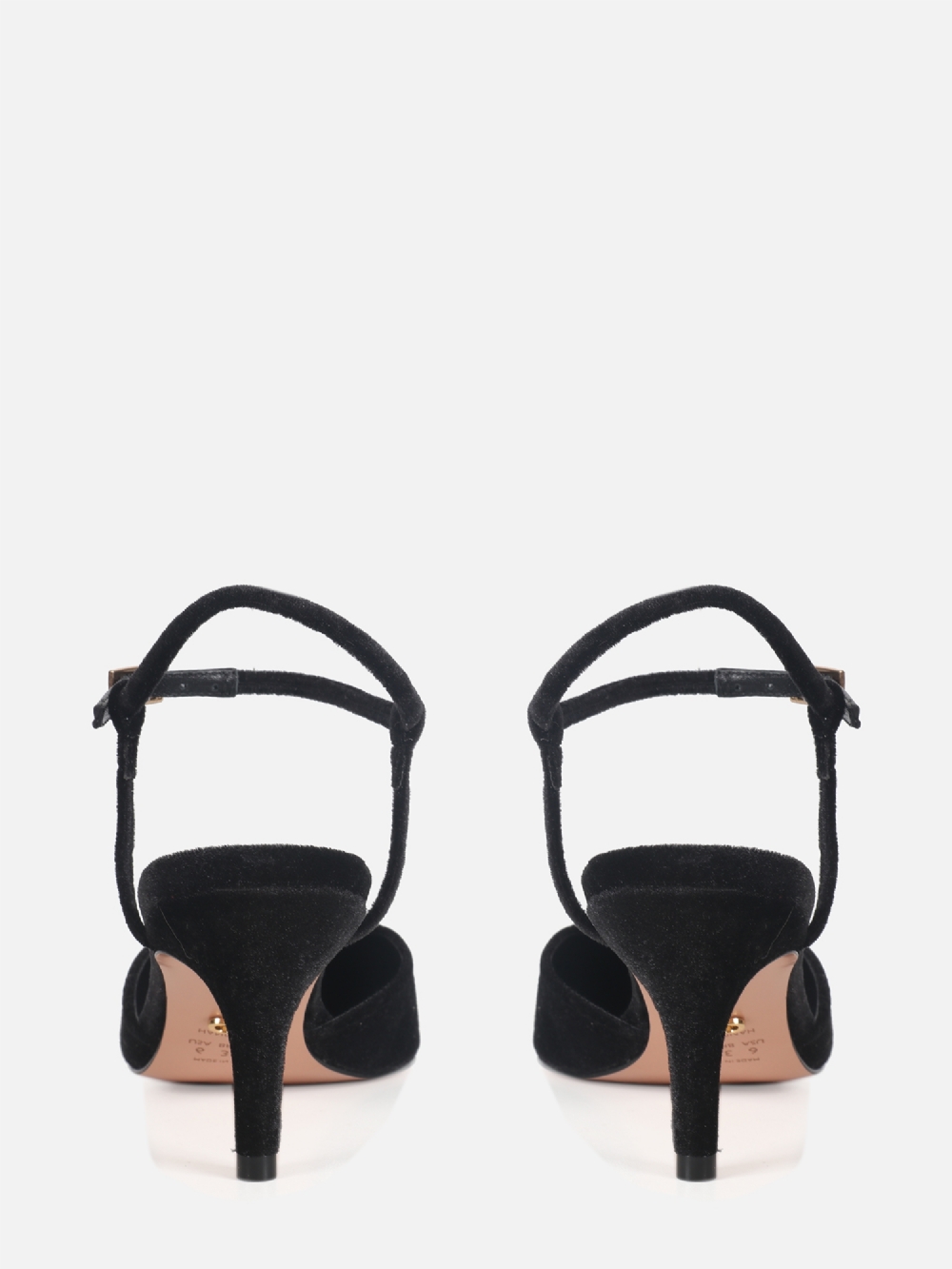 Scarpin Velvet Preto