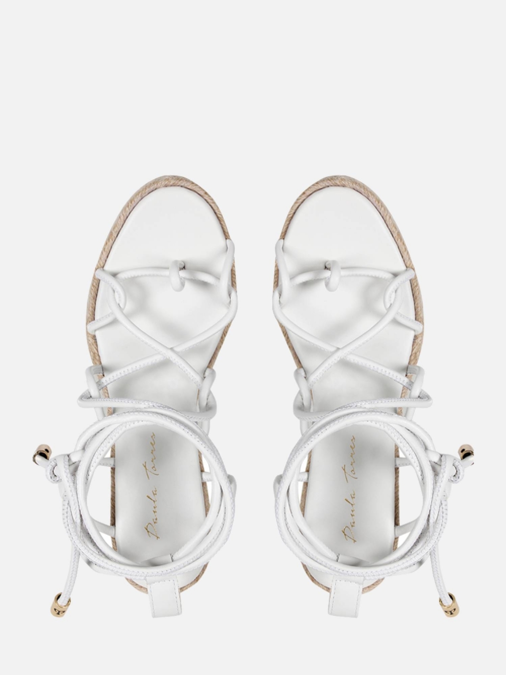 SANDÁLIA ANABELA MEL OFF WHITE