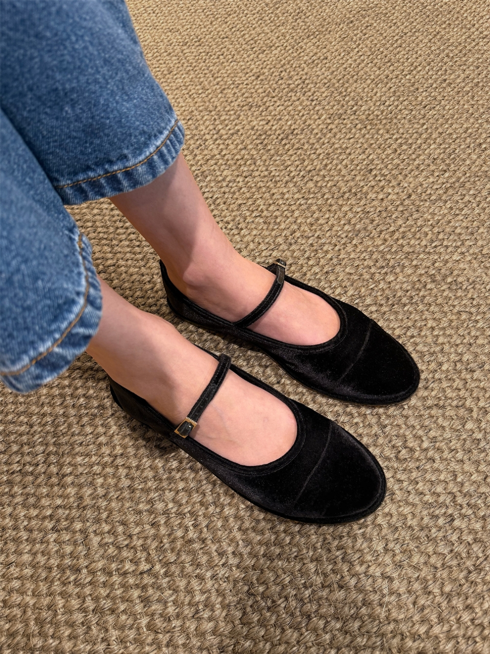 Sapatilha Velvet Preto