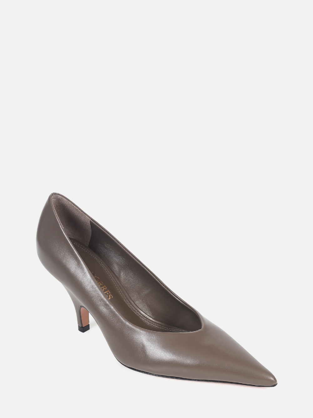 Scarpin Francis Cinza