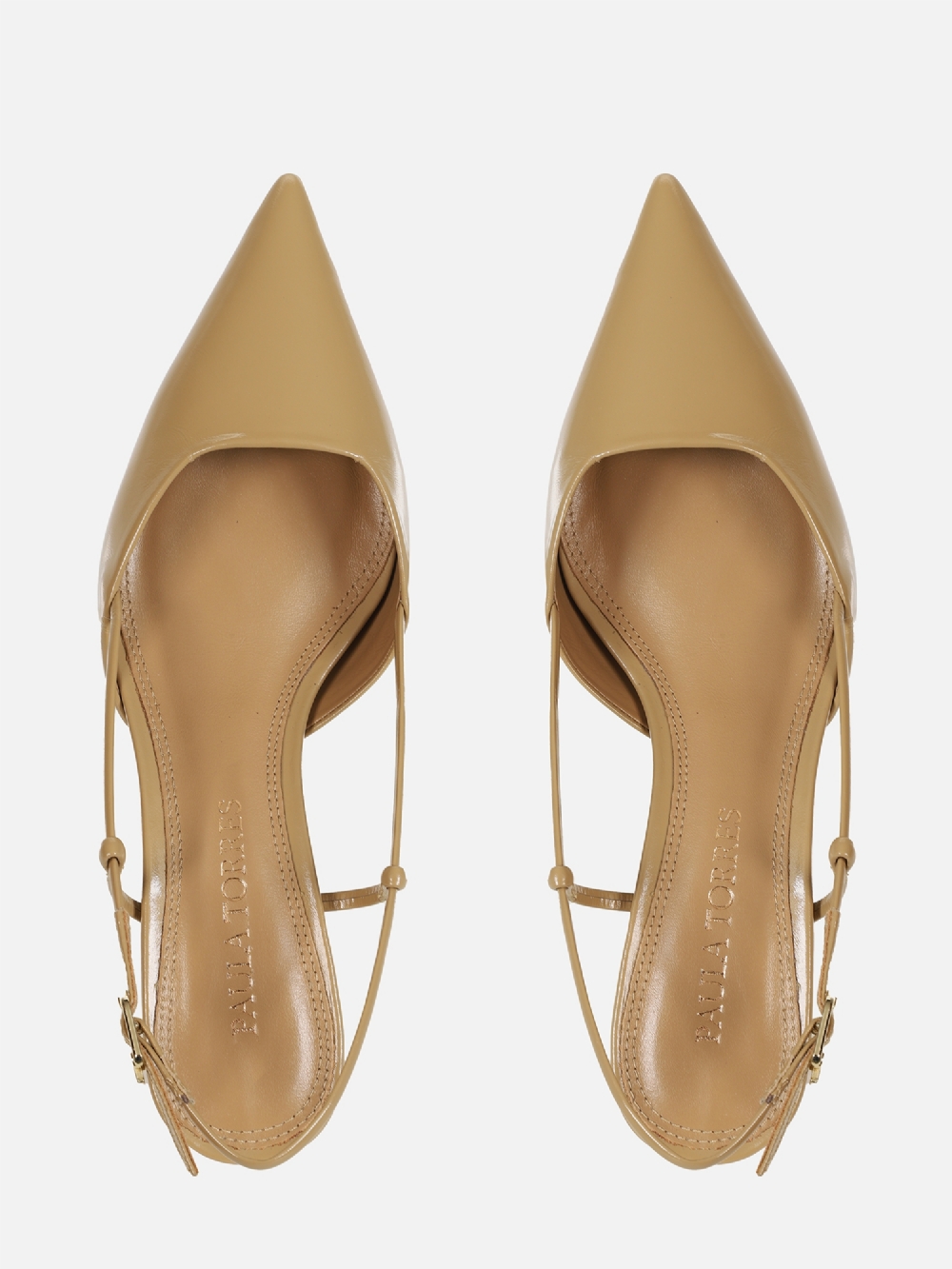 SCARPIN EM COURO CASSIE SAFARI SALTO BAIXO
