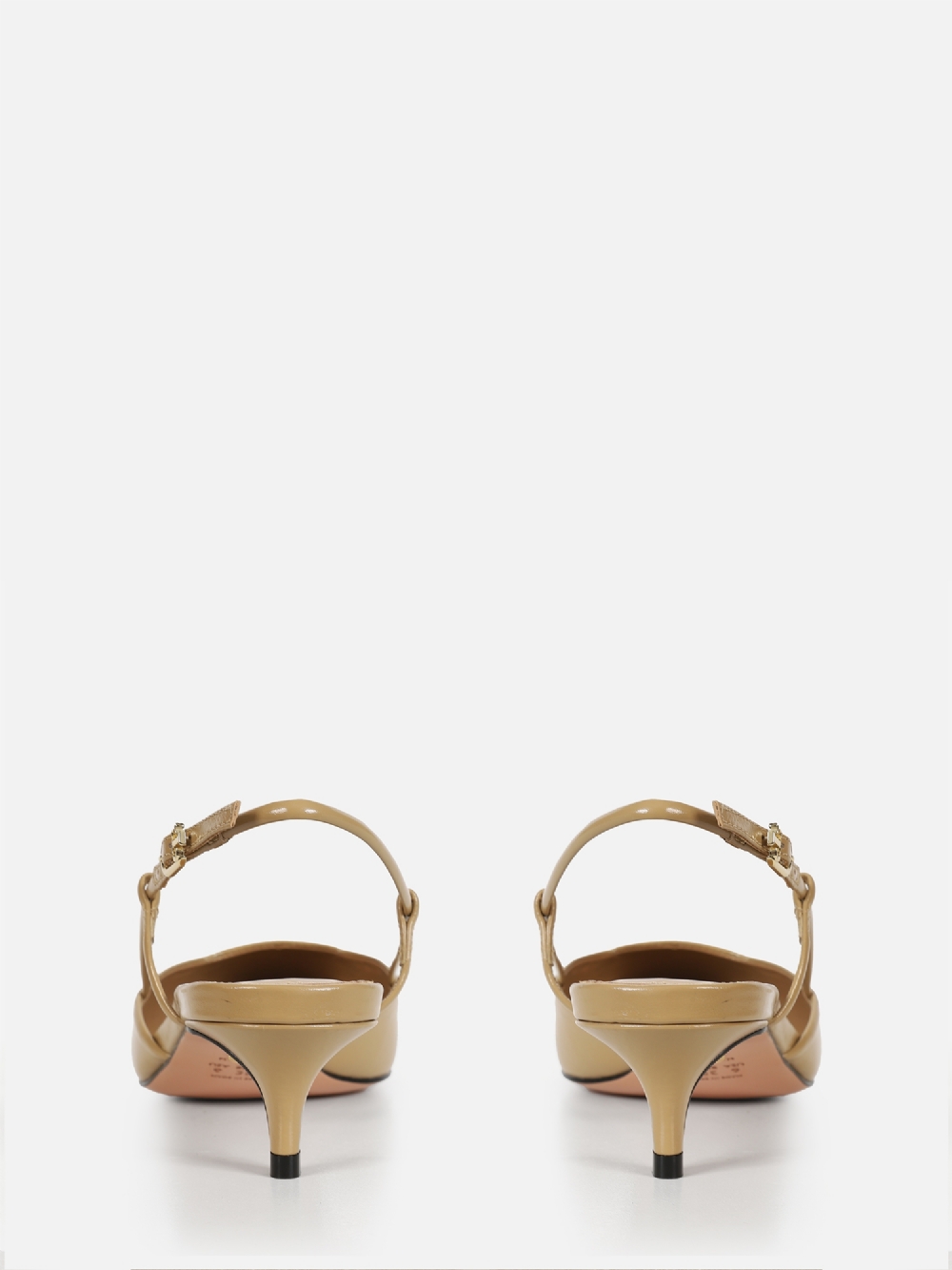 SCARPIN EM COURO CASSIE SAFARI SALTO BAIXO