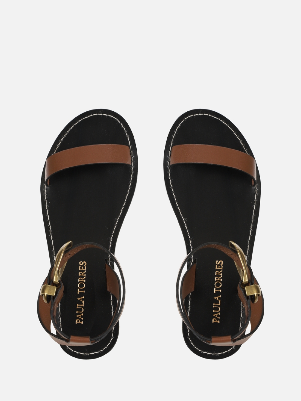 RASTEIRA EM COURO LEONA TOBACO FIVELA