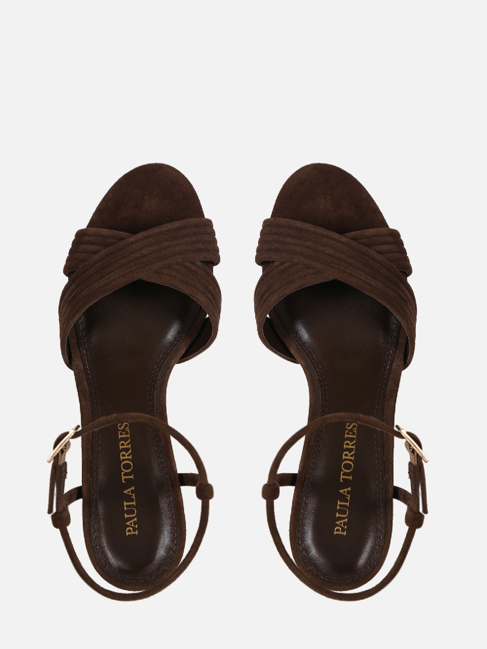 sandália hope camurça café